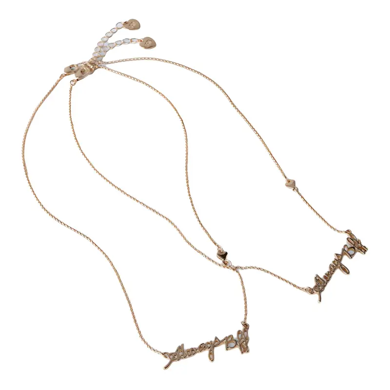 ZARA Zinc Brass Iron Necklaces Kids' Gold-2