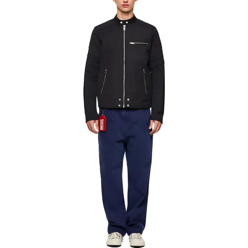 DIESEL Jackets Men Black-2