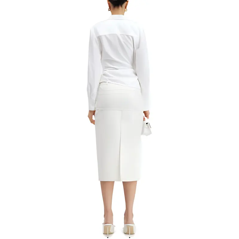 Jacquemus La Chemise Bahia Shirt 'White'-2