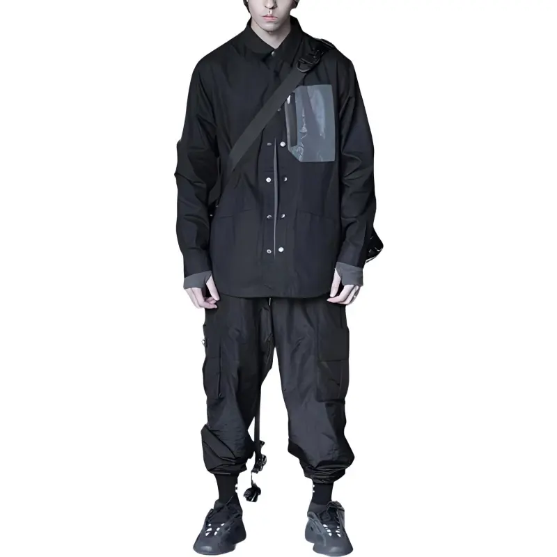 COACH Shirts Men Black-1