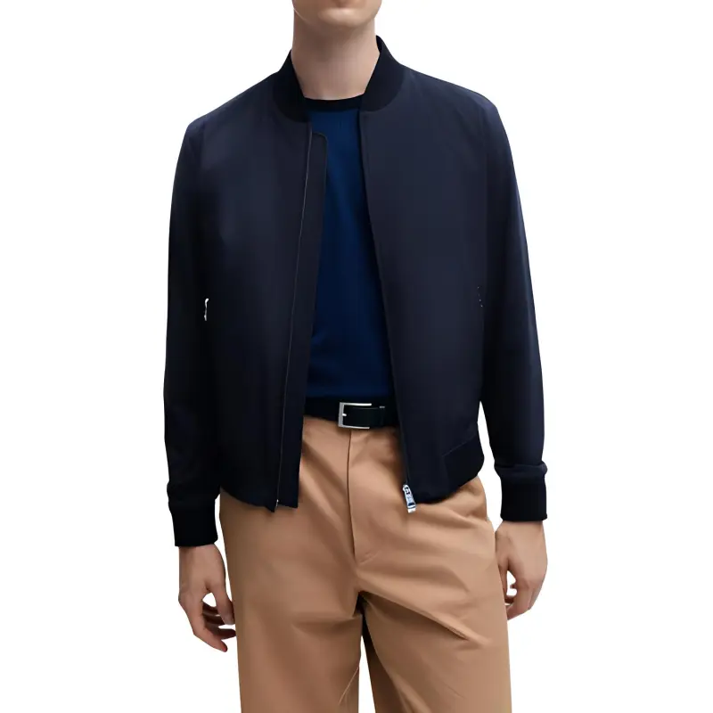 HUGO BOSS P Hanry Zip up Bomber Jacket-2