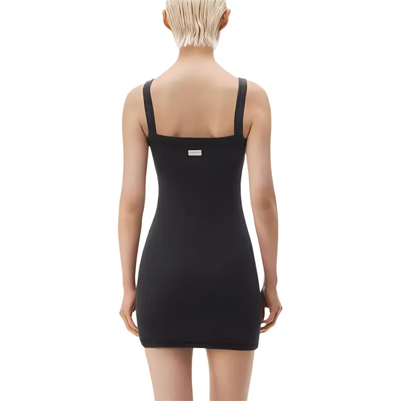 Alexander Wang Bodywear Series FW24 Slip Dress Women's Washed Black-1