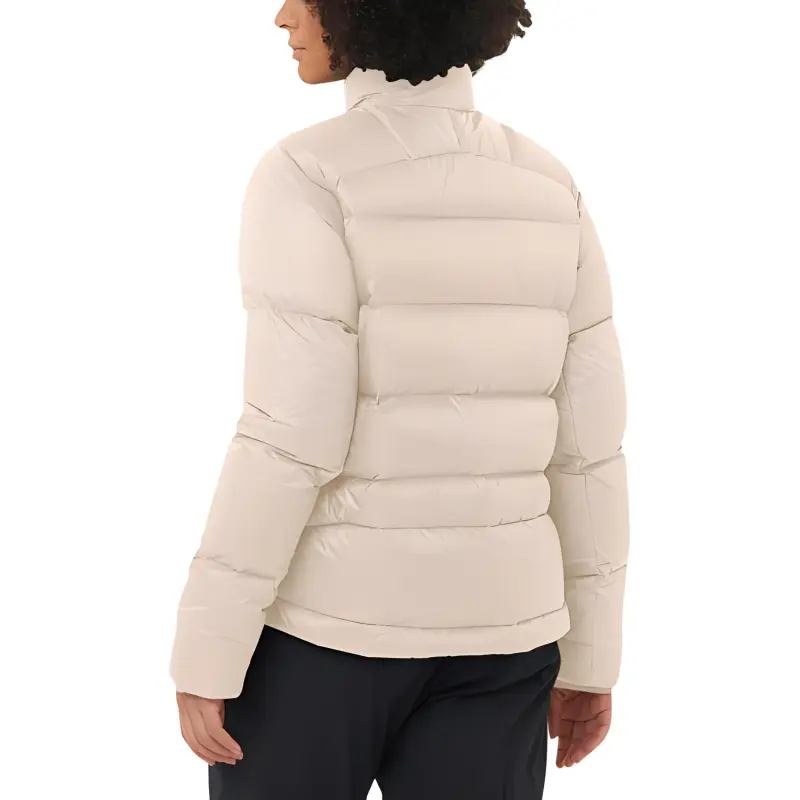SALOMON OUTLINE DOWN Down Jacket Women's Ecru-2