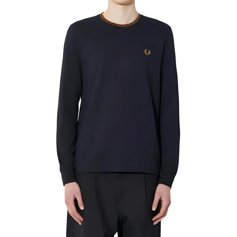 FRED PERRY Sweatshirt Men's Marine Blue-2