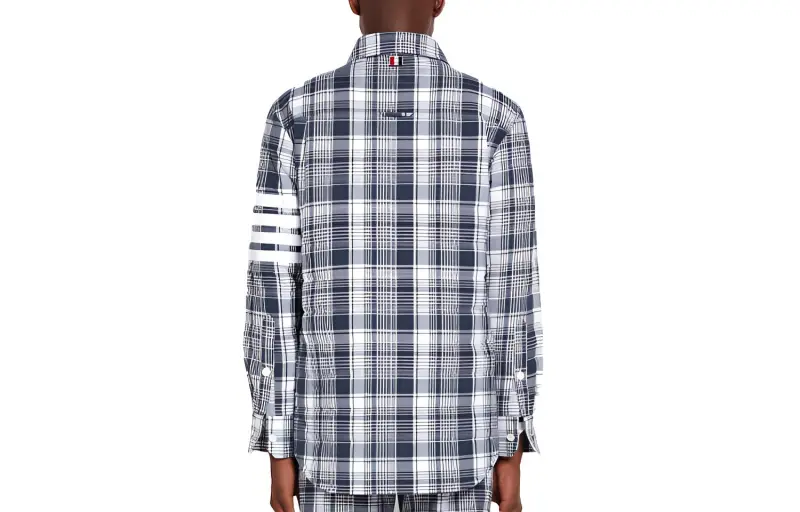THOM BROWNE· SS22 Down Jacket Men's Gray-1
