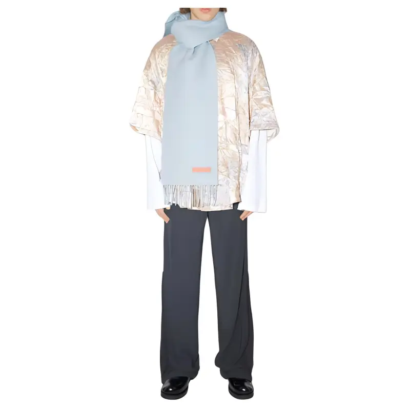 Acne Studios Fringed Wool Scarf-3