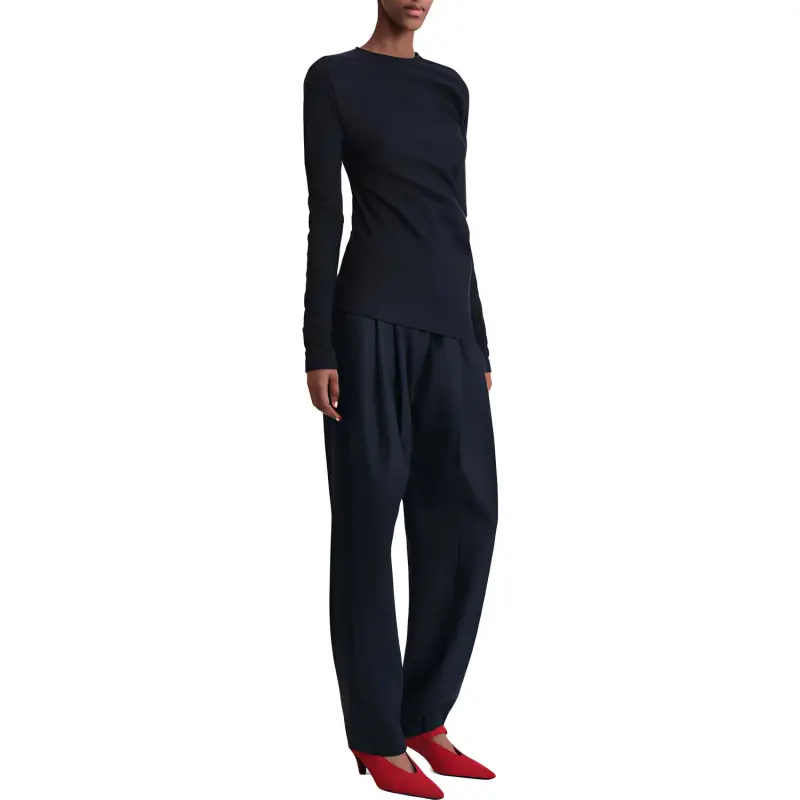 TOTEME Crew-neck Long-sleeve Jumper-3