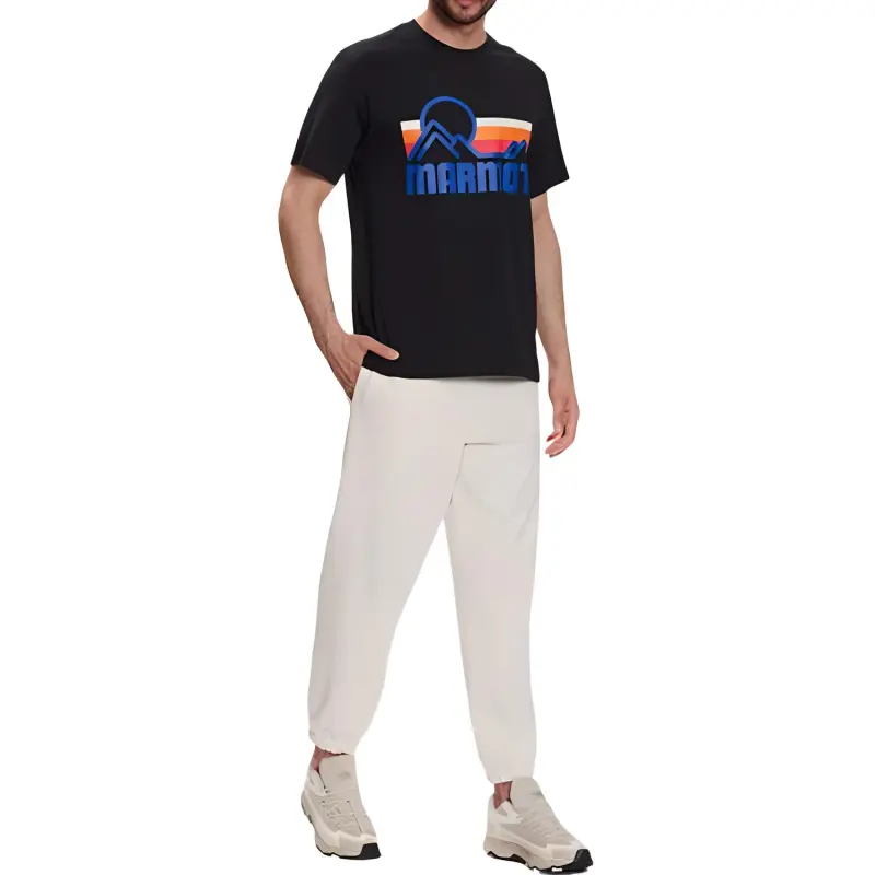 Marmot T-Shirts Men Black-2
