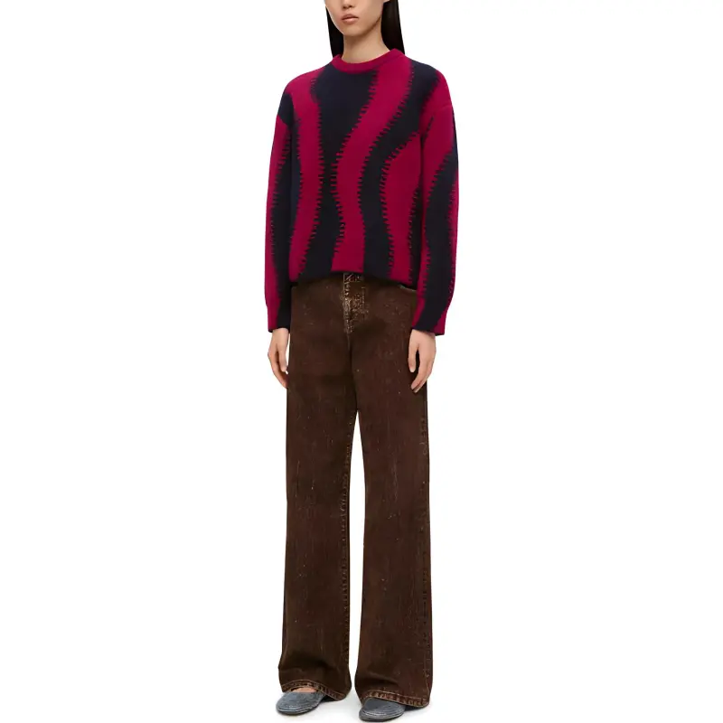 LOEWE Sweaters Women's Red-3