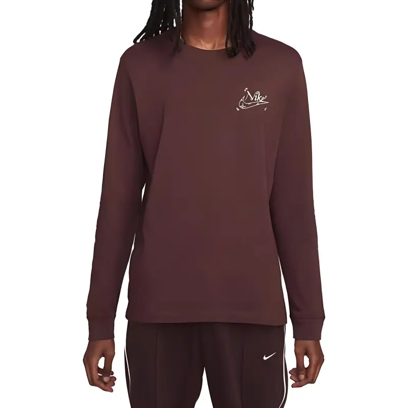 Nike T Shirts Men Light Brown-2