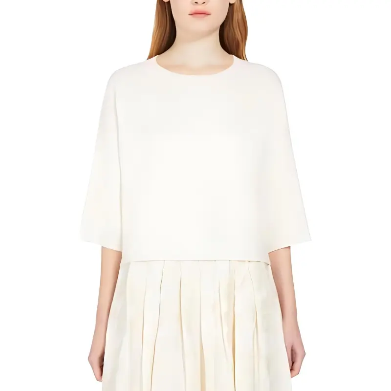 WEEKEND MaxMara Crewneck Short Sleeved T Shirt-3