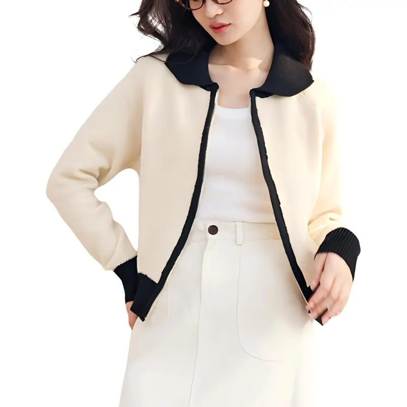 ZIMO Knitwear Women's Beige Apricot-1