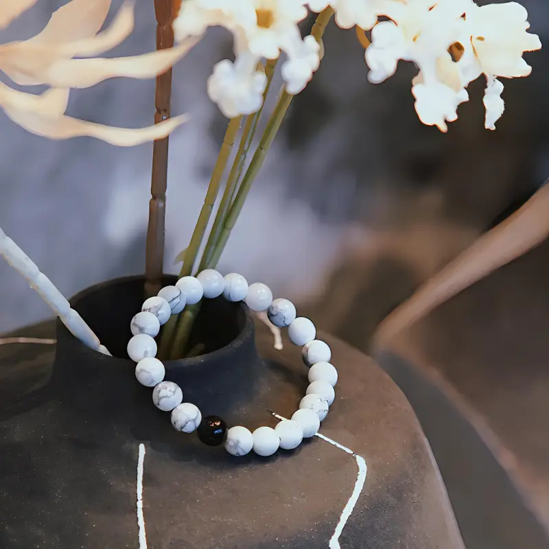 North Cain Obsidian Jade Bracelets Unisex-9