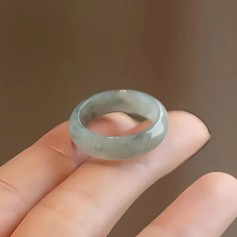 EADDA JEWELRY Agate Jade Rings Unisex-3