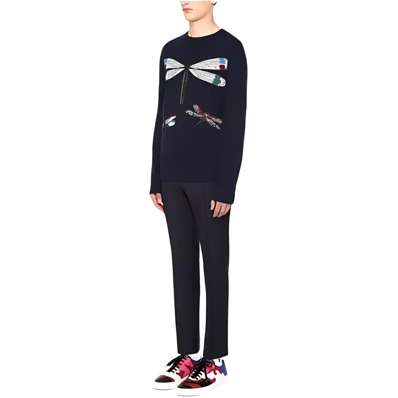 Valentino Sweaters Men Black-3