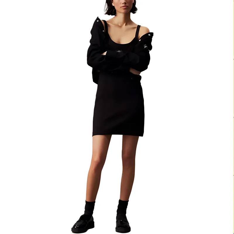 CALVIN KLEIN Sleeveless Dress Women's Black-1