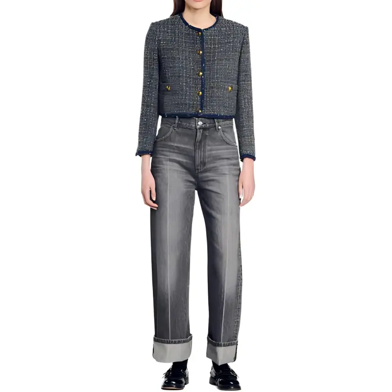 Sandro Tweed Jacket-2