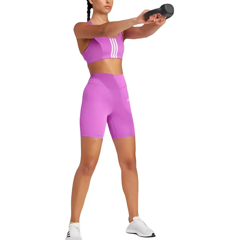 Adidas Free Shipping With AdiClub Optime 7-Inch Leggings-3