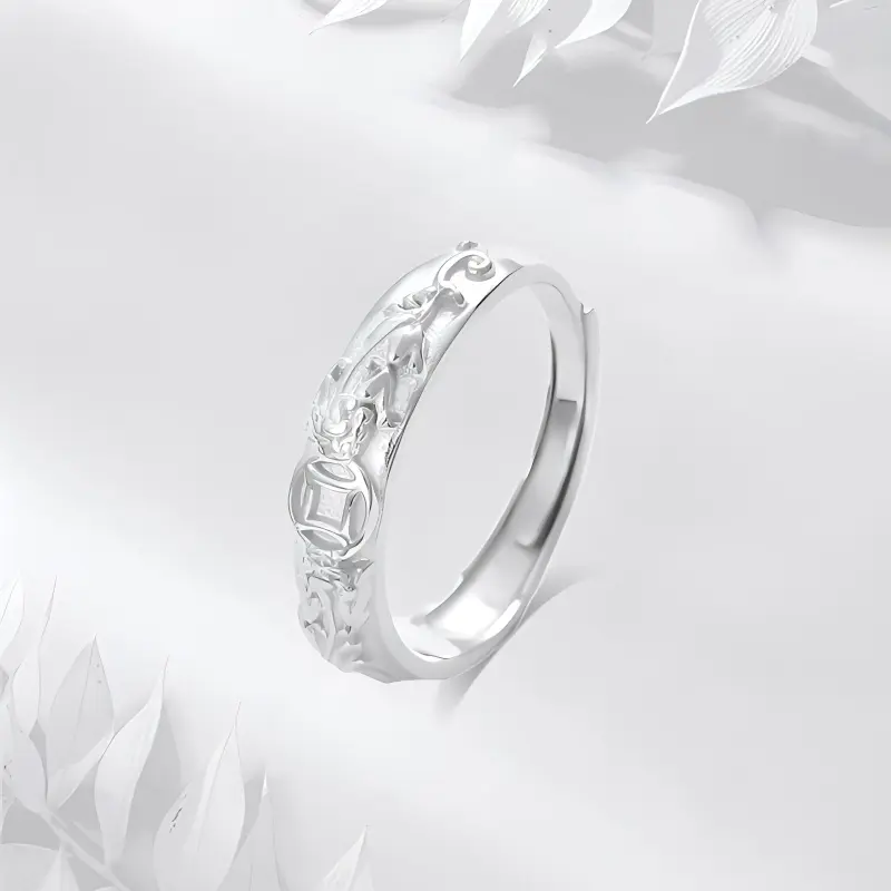 JUICY GRAPE S925 Silver Rings Unisex-7