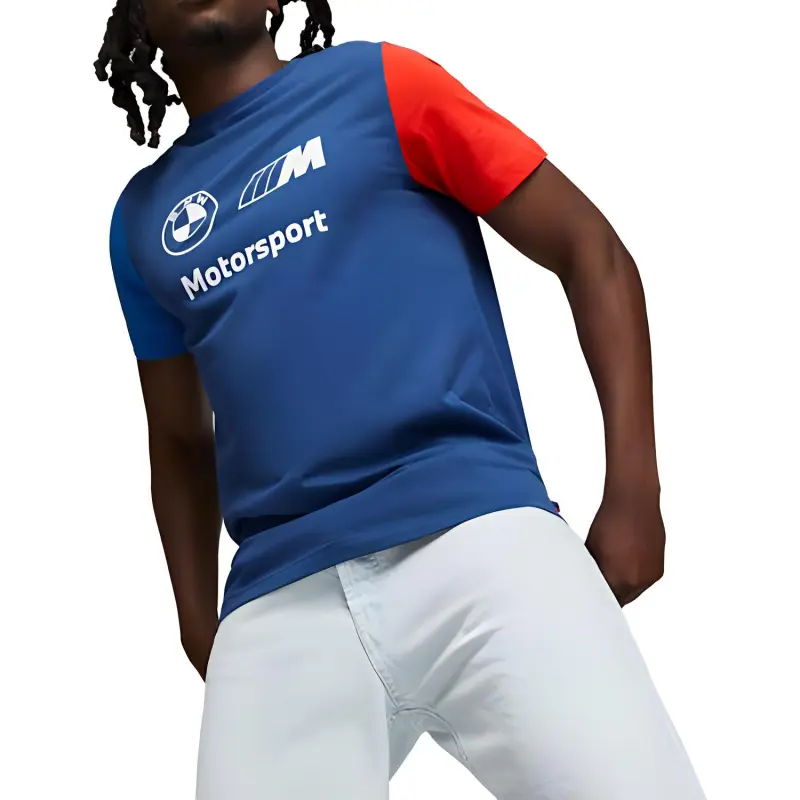 PUMA EVOSTRIPE T-Shirts Men Blue-4
