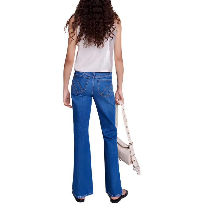 Maje Metallic Halterneck Top-2