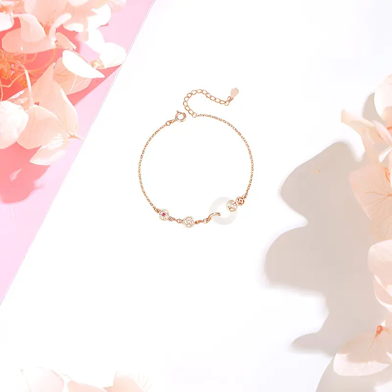 CHINA GOLD Chalcedony Bracelets Women's-1