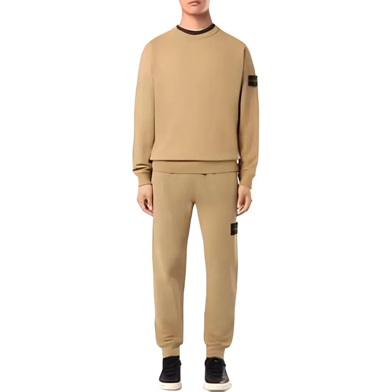 STONE ISLAND Compass Patch Crewneck Sweatshirt-1