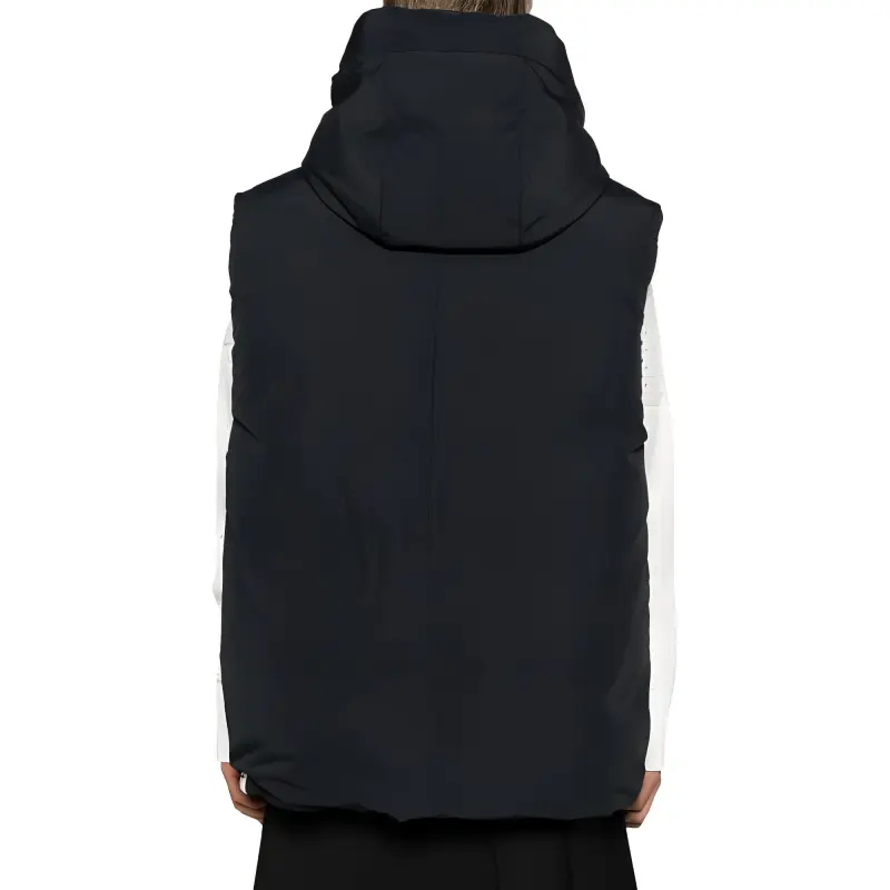 JIL SANDER Padded Sleeveless Hooded Gilet-2