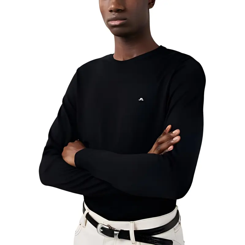 J.Lindeberg Cashmere Sweater Men's Black-2