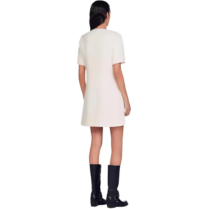Sandro Bouclé Shift Dress-2