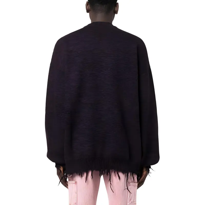 Vetements Distressed Logo print Sweatshirt-4