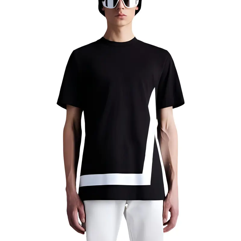 Moncler Logo Printed Crewneck T Shirt-1