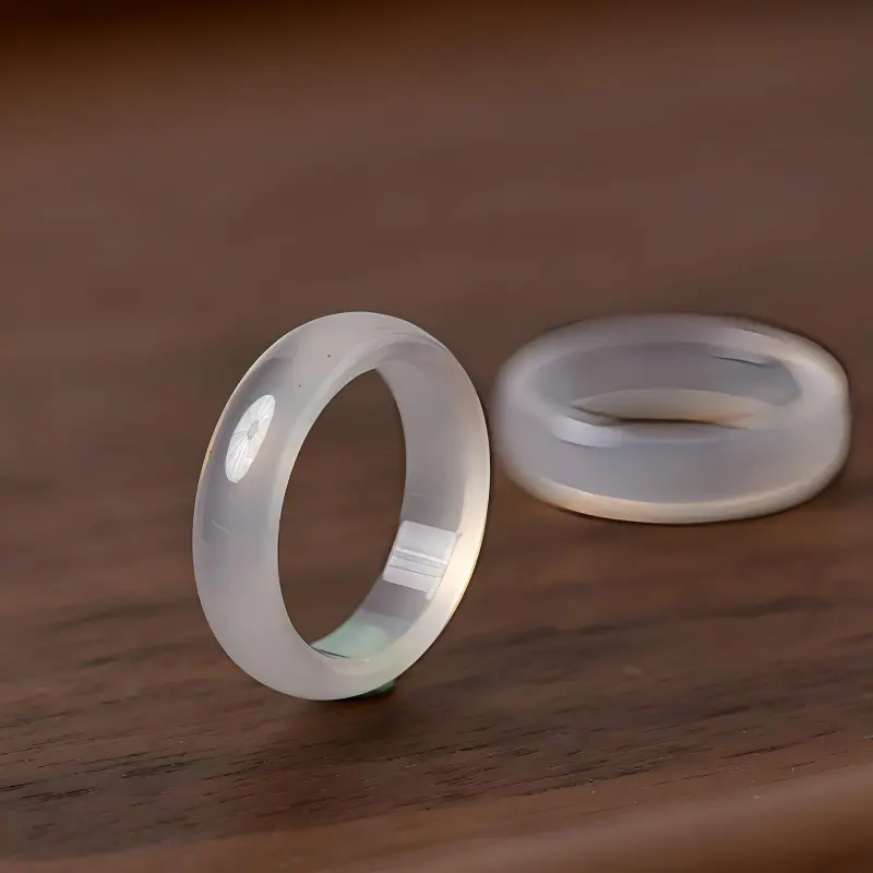 Tokai Family Agate Jade Rings Unisex-2