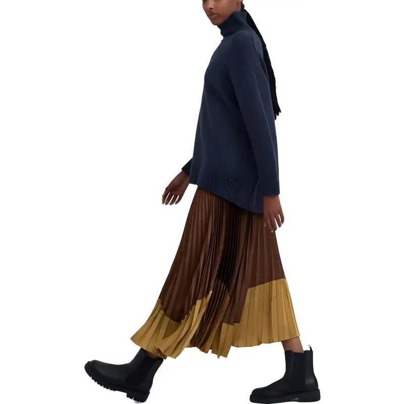 UNIQLO Casual Long Skirts Women's Umber 36-3