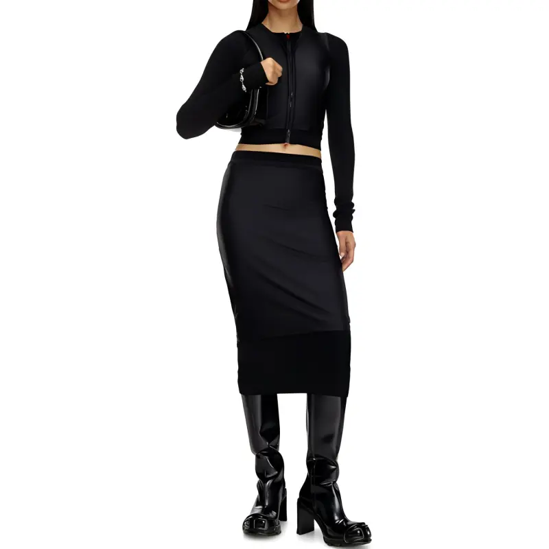 DIESEL M Ros Cropped Cardigan-2