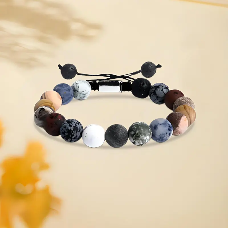 Kim Ka Fook Artificial Stone Bracelets Unisex-6
