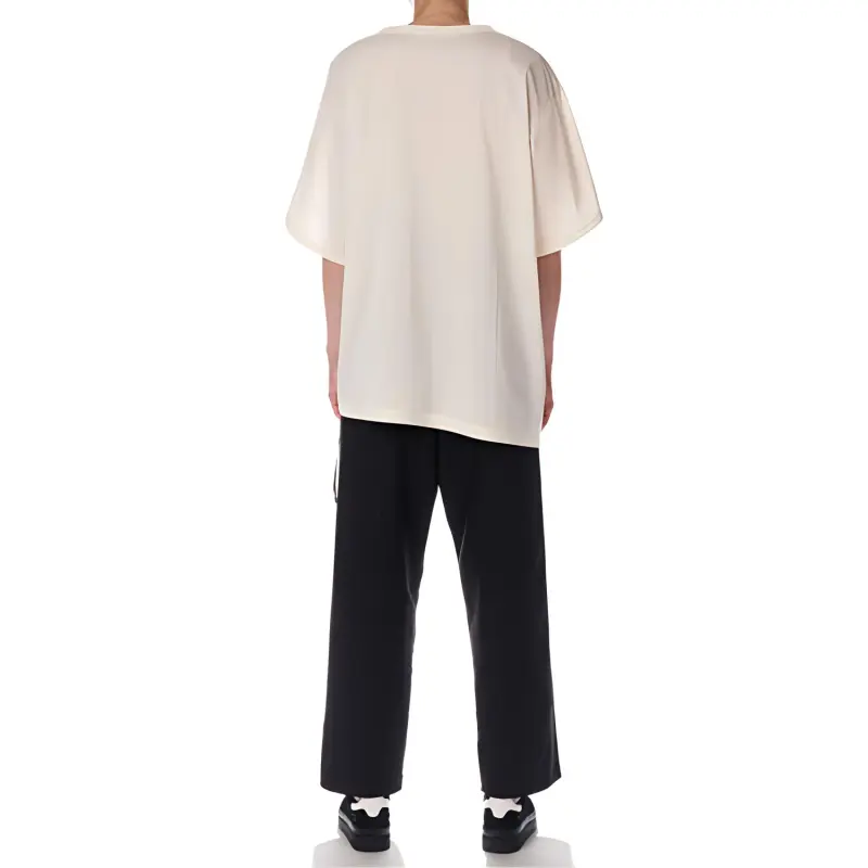 Y 3 T Shirts Women's Beige-3