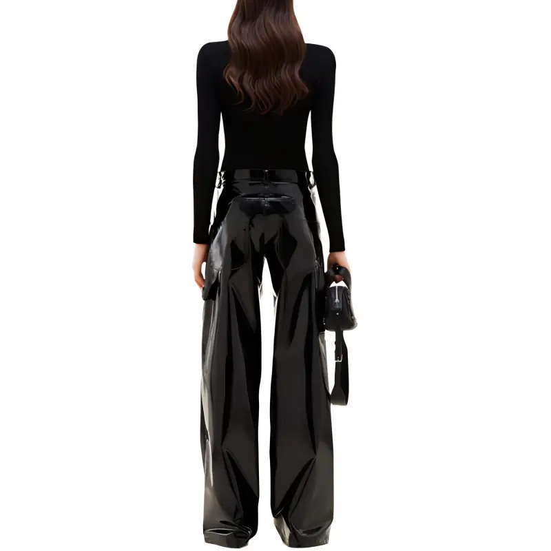 COURREGES Long Sleeved V Neck Jumper-3