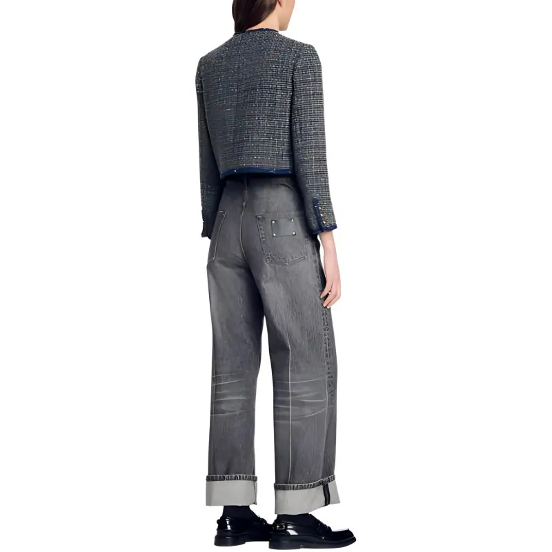 Sandro Tweed Jacket-1