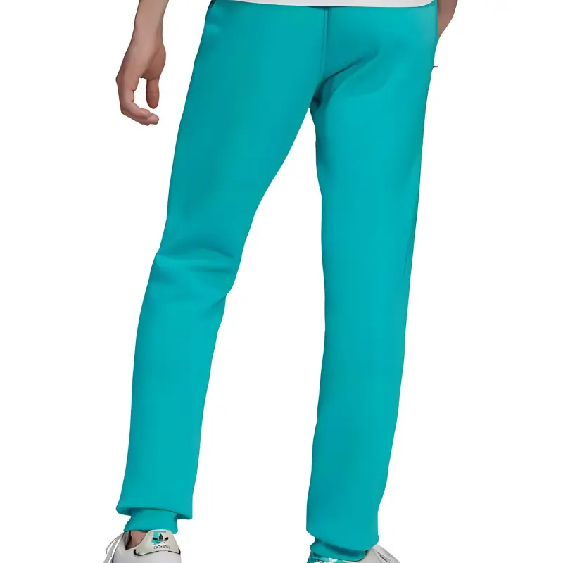 Adidas Knitted Sports Pants Men's Blue-2
