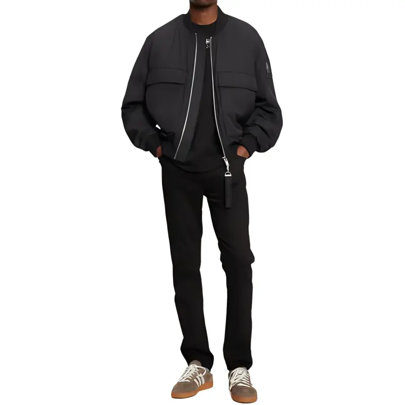 Moose Knuckles Alder Twill Bomber Jacket-2