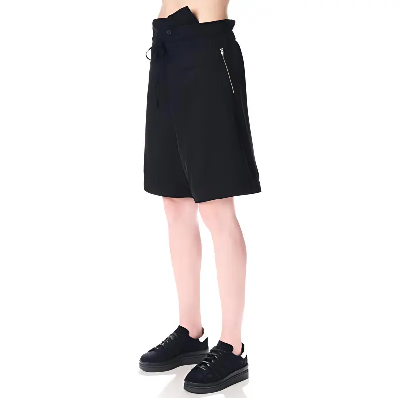 Y 3 High waisted Tailored Shorts-4