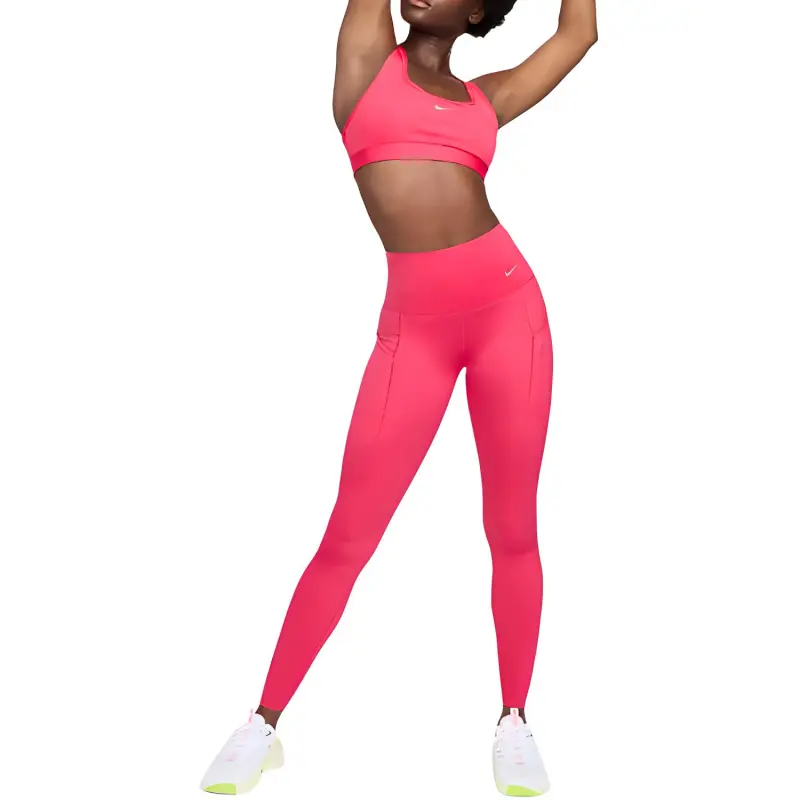 Nike GO Leggings Women's Purple Daylily Pink-1