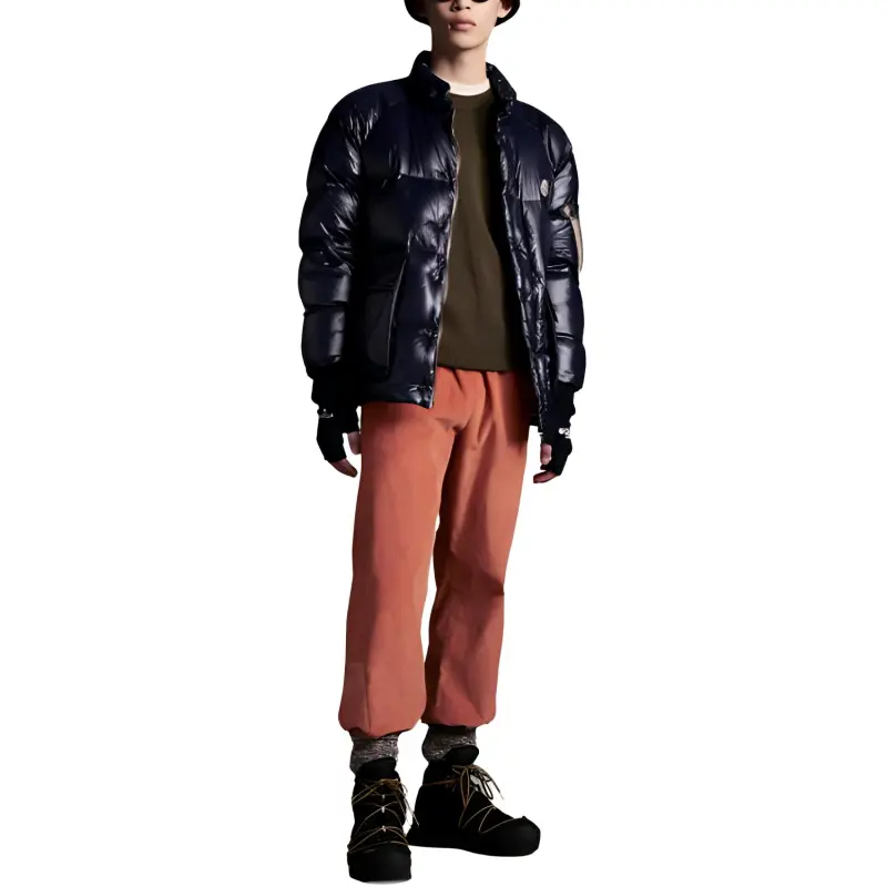 Moncler Down Jacket Men's Marine Blue-3