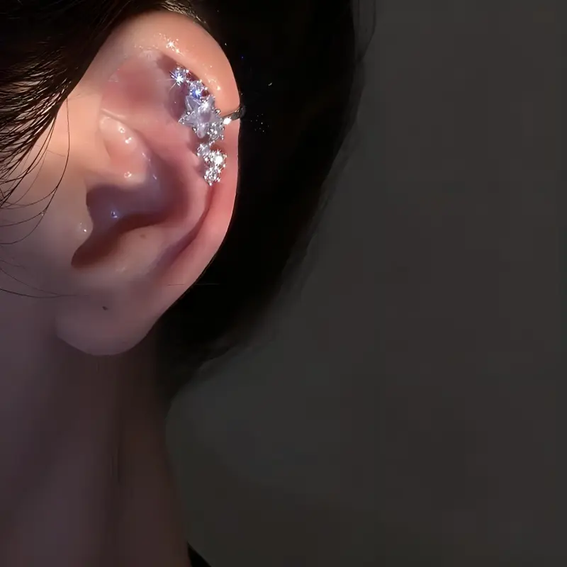 Vegetarian Alloy Clip On Earrings Women's-2