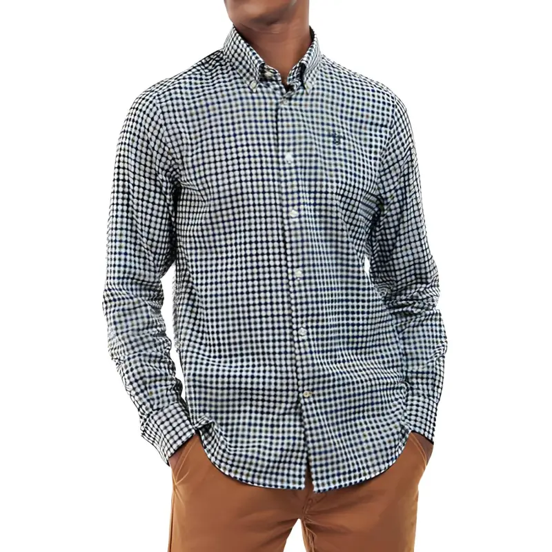 BARBOUR Shirts Men Olive-2
