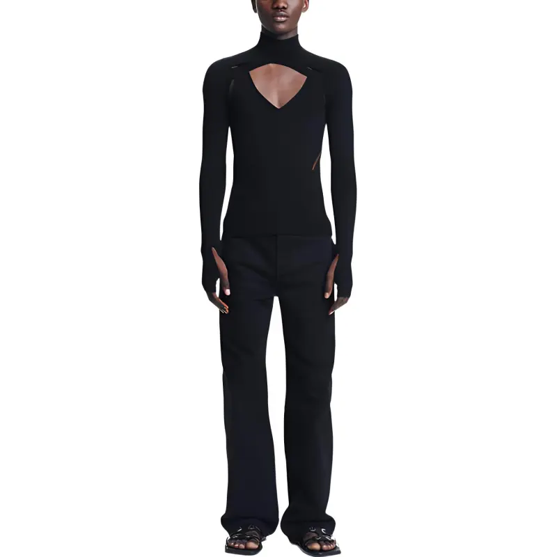 DION LEE Sweaters Unisex Black-2