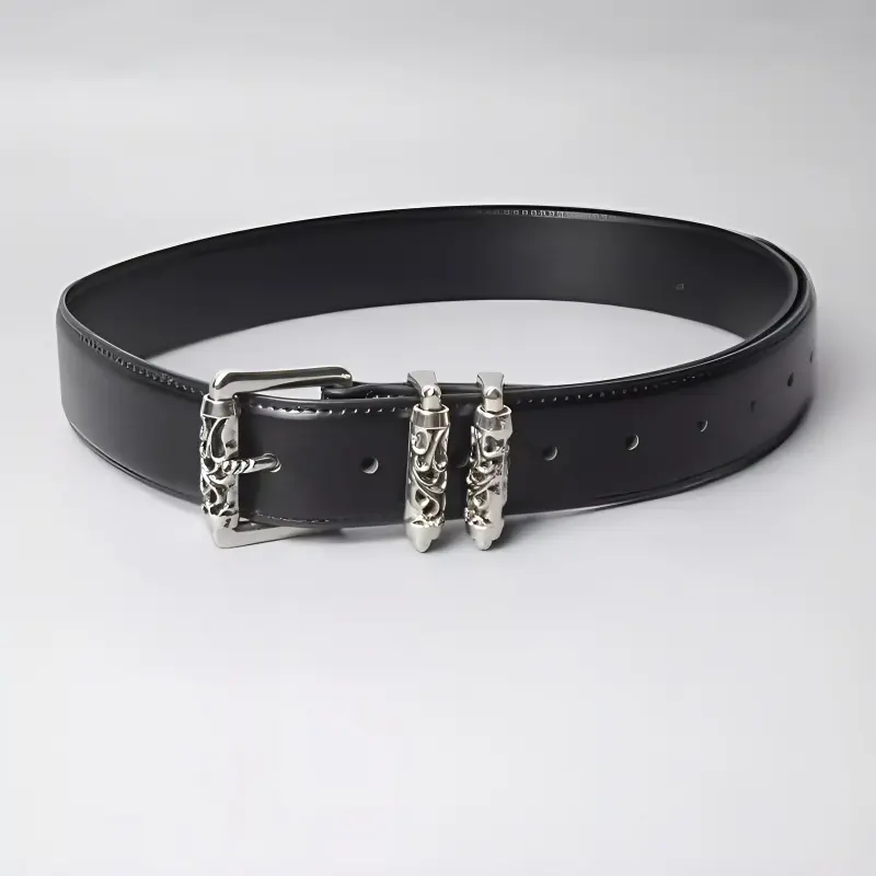 Emperor Penguin Vintage Punk Subculture Vine Leather Belts Unisex Width  3.5cm-1