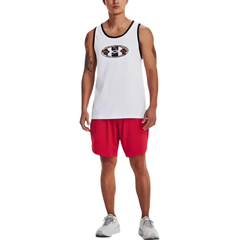 Under Armour Tank Tops Men's White-5
