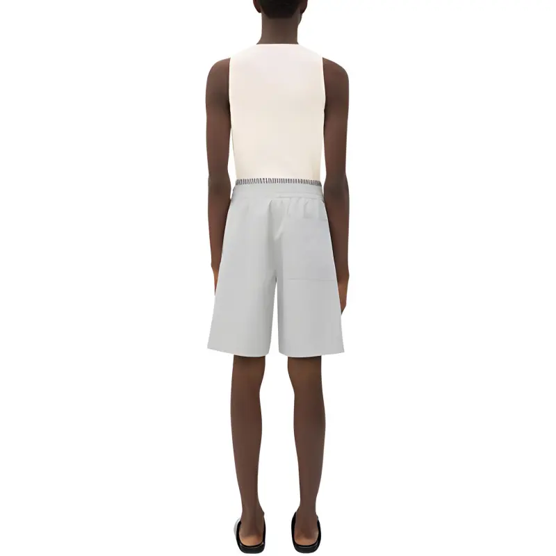 Bottega Veneta Layered Elastic Waistband Shorts-3